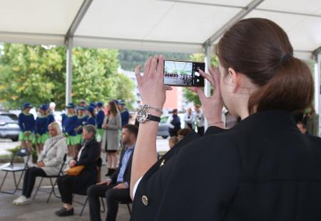 Otvoritev hodnika in kolesarske steze Cerknica  Dolenje Jezero 09 FOTO LJUBO VUKELIČ